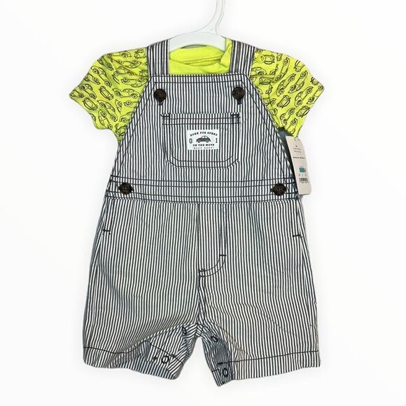 Carter's Other - Carter’s Just One You 2-Piece Baby Overall/Shortall Set Size 3 Months